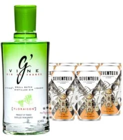 G’Vine Floraison & 10 X 1724 Tonic Water