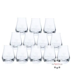 12 X MySpirits Schnapsglas - Kleines Nosing Glas