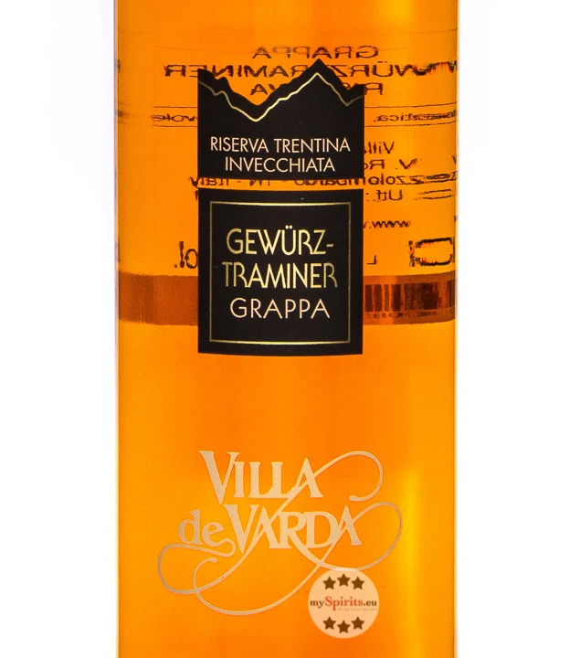 Villa De Varda Grappa Gewürztraminer Riserva 4 Villa De Varda Grappa Gewürztraminer Riserva – Bild 2