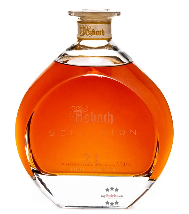 Asbach 21 Jahre Selection Extra Old Weinbrand 4 Asbach 21 Jahre Selection Extra Old Weinbrand – Bild 2
