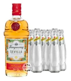 Tanqueray Flor De Sevilla Gin & Schweppes Dry Tonic Set
