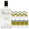 Geranium London Dry Gin & 8 X Fever-Tree Indian Tonic Water -Getränke Geschäft 8er hammer and son geranium london dry gin 07 fever tree indian tonic water 02
