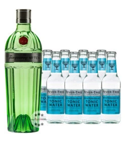 Tanqueray No. Ten Gin & 8 X Fever-Tree Mediterranean Tonic Water