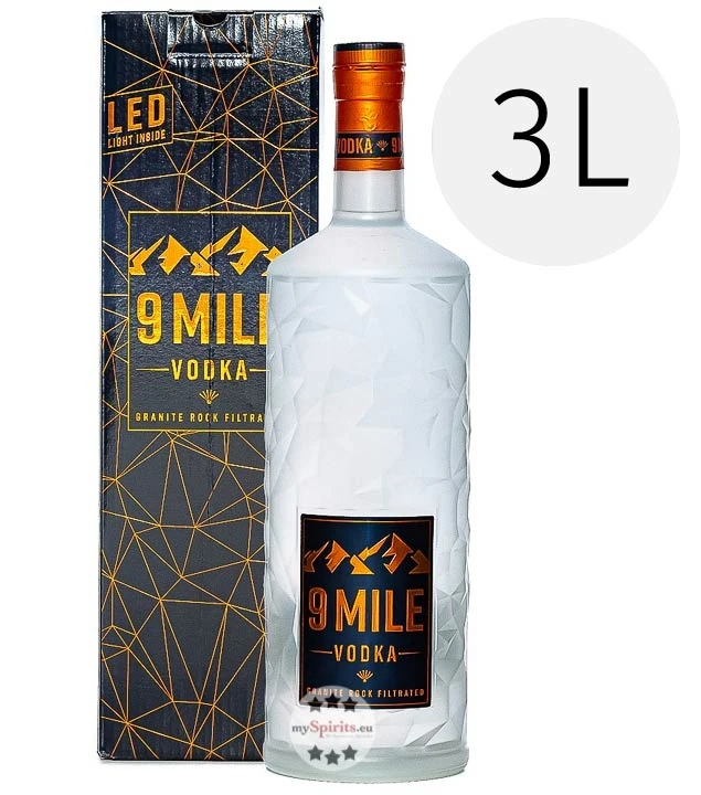 9 Mile Vodka 3l 3 9 Mile Vodka 3l