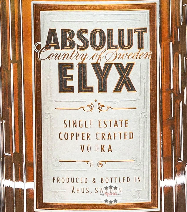 Absolut Elyx Vodka 1L 4 Absolut Elyx Vodka 1L – Bild 2