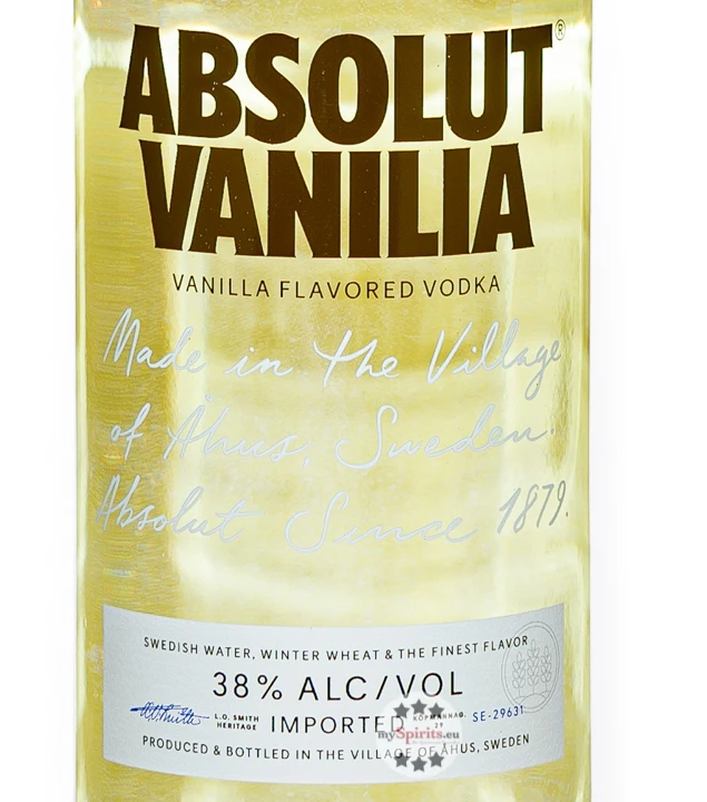 Absolut Vanilia Vodka 1l 4 Absolut Vanilia Vodka 1l – Bild 2