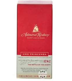 Admiral Rodney HMS Princessa Rum -Getränke Geschäft admiral rodney hms princessa rum 07l 2