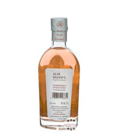 Alm Mand’l Himbeeren Schnaps Im Holzfass Gereift -Getränke Geschäft alm mandl himbeeren schnaps holzfass 07 liter 1