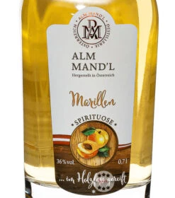 Alm Mand’l Marillen Schnaps Im Holzfass Gereift -Getränke Geschäft alm mandl marillen schnaps holzfass 07 liter 3
