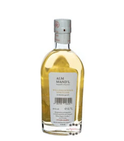 Alm Mand’l Williams-Birnen-Schnaps Im Holzfass Gereift -Getränke Geschäft alm mandl williams birnen schnaps holzfass 07 liter 1