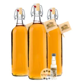 3 X Prinz Alte Wald-Himbeere 1l + Gratis Miniatur
