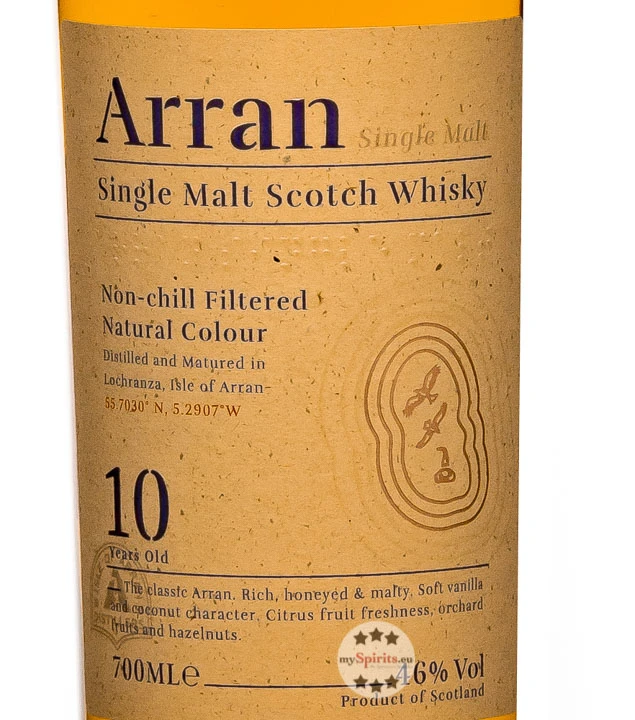 Arran 10 Jahre Single Malt Whisky 5 Arran 10 Jahre Single Malt Whisky – Bild 3