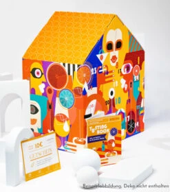 Gin Adventskalender Art Edition -Getränke Geschäft art edition seitlich orange 2