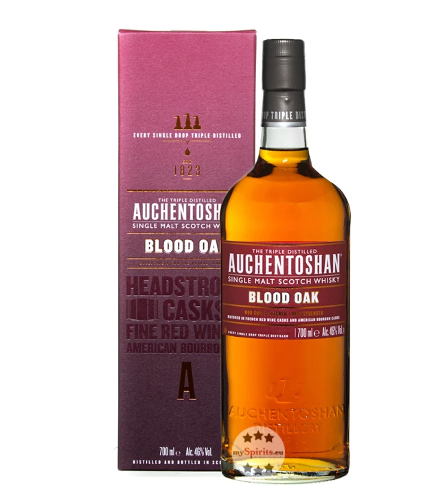 Auchentoshan Blood Oak Whisky 3 Auchentoshan Blood Oak Whisky