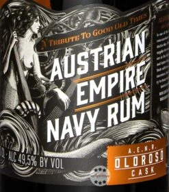 Austrian Empire Navy Rum Oloroso Cask -Getränke Geschäft austrian empire navy rum oloroso cask 07l 4