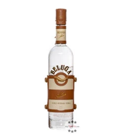 Beluga Vodka Geschenkset: Beluga Allure Vodka + 3 Shot-Gläser -Getränke Geschäft beluga allure vodka geschenkset mit 3 glaesern 3