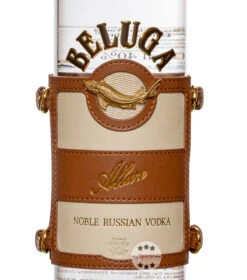Beluga Vodka Geschenkset: Beluga Allure Vodka + 3 Shot-Gläser -Getränke Geschäft beluga allure vodka geschenkset mit 3 glaesern 4