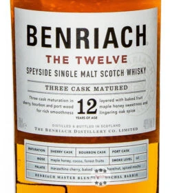 Benriach 12 Jahre Single Malt Whisky -Getränke Geschäft benriach 12 the twelve whisky 07 liter 5