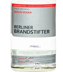 Berliner Brandstifter Berlin Vodka -Getränke Geschäft berliner brandstifter berlin vodka 07 liter 4