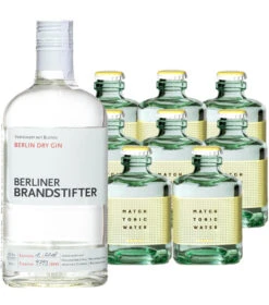 Berliner Brandstifter Gin & 8 X Match Indian Tonic Set