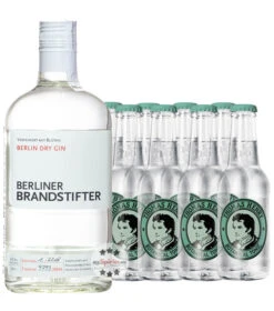 Berliner Brandstifter Gin & 8 X Thomas Henry Botanical Tonic