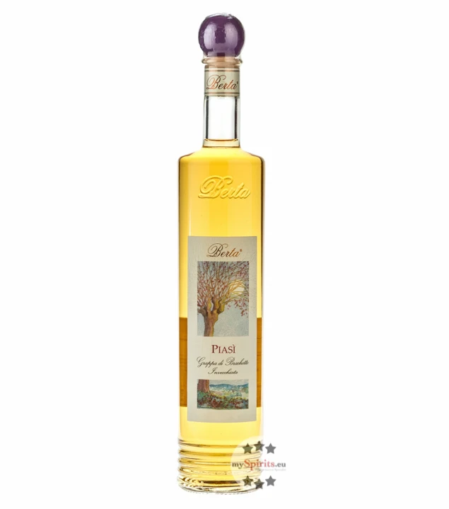 Berta Piasì Grappa Brachetto Invecchiata 0,7 L 3 Berta Piasì Grappa Brachetto Invecchiata 0,7 L