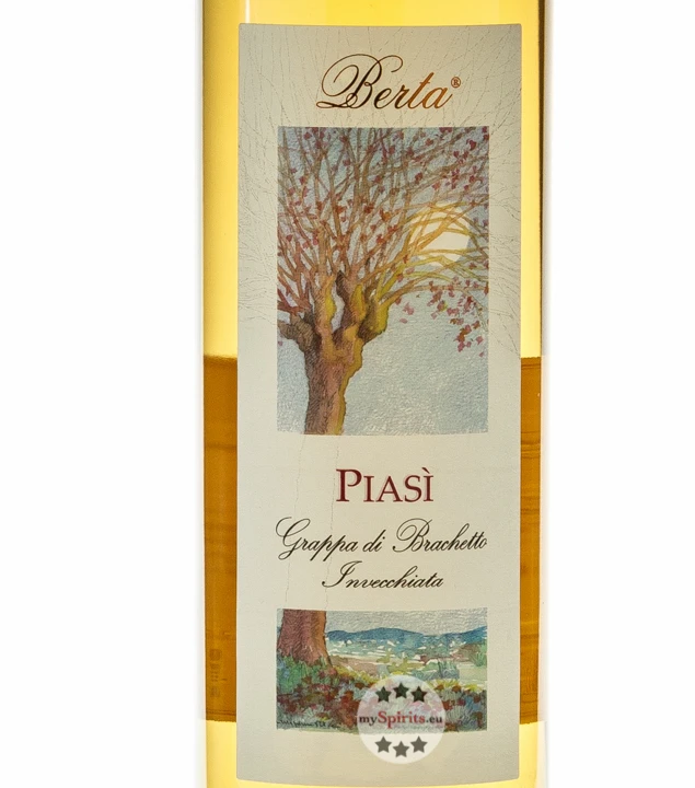Berta Piasì Grappa Brachetto Invecchiata 0,7 L 4 Berta Piasì Grappa Brachetto Invecchiata 0,7 L – Bild 2