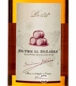 Berta Oltre Il DiLidia Grappa Invecchiata -Getränke Geschäft berta oltre il dilidia riserva grappa invecchiata 07 l 2