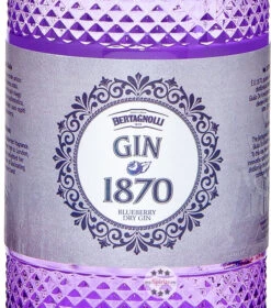 Bertagnolli Gin 1870 Blueberry Dry Gin -Getränke Geschäft bertagnolli gin 1870 blueberry dry gin 07 liter 5