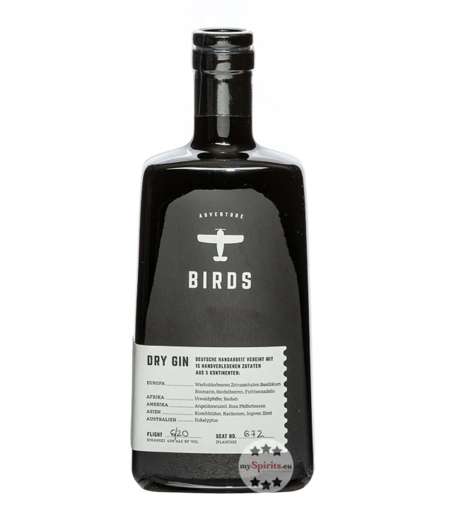 Birds Dry Gin 3 Birds Dry Gin