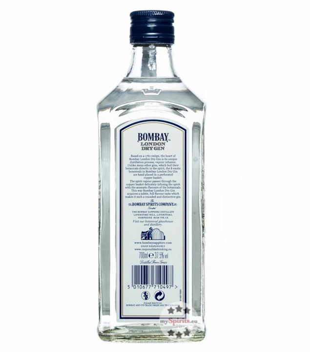 Bombay Original Dry Gin 0,7l 5 Bombay Original Dry Gin 0,7l – Bild 3