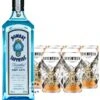 Bombay Sapphire Gin & 1724 Tonic Set -Getränke Geschäft bombay sapphire london dry gin 10x 1724 tonic water