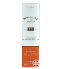Bowmore 15 Jahre Islay Single Malt Scotch Whisky -Getränke Geschäft bowmore 15 yo islay single malt whisky 0 7 liter 9