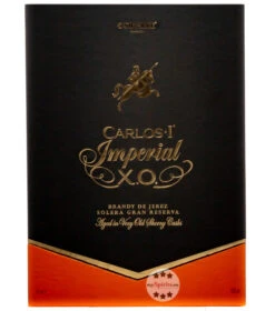 Carlos I Imperial XO Brandy De Jerez -Getränke Geschäft carlos i imperial xo brandy 07 liter 2