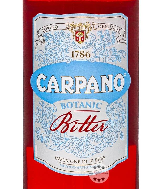Carpano Botanic Bitter 4 Carpano Botanic Bitter – Bild 2