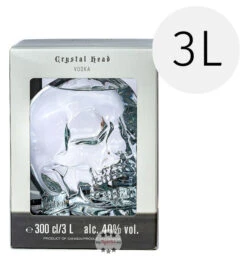 Crystal Head Vodka 3l -Getränke Geschäft crystal head vodka 3 liter 2