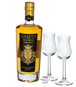 Dalla Vecchia Set Grappa Invecchiata Superiore -Getränke Geschäft dalla vecchia set grappa invecchiata superiore 05 l 4