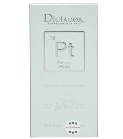 Dictador Platinum Rum -Getränke Geschäft dictador pt platinum rum 07 liter 2
