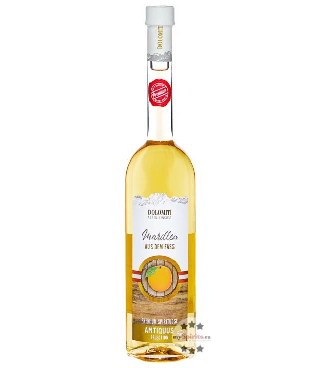 Dolomiti Antiquus Marille Barrique 0,7l 3 Dolomiti Antiquus Marille Barrique 0,7l