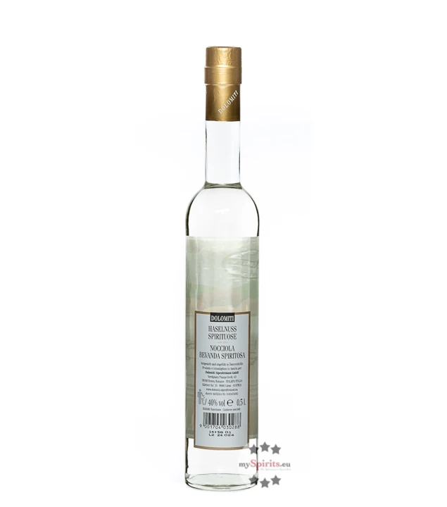 Dolomiti Haselnuss Schnaps Premium 40 % Vol. 5 Dolomiti Haselnuss Schnaps Premium 40 % Vol. – Bild 3
