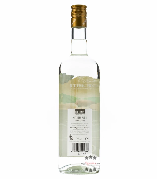 Dolomiti Haselnuss Schnaps Premium 5 Dolomiti Haselnuss Schnaps Premium – Bild 3