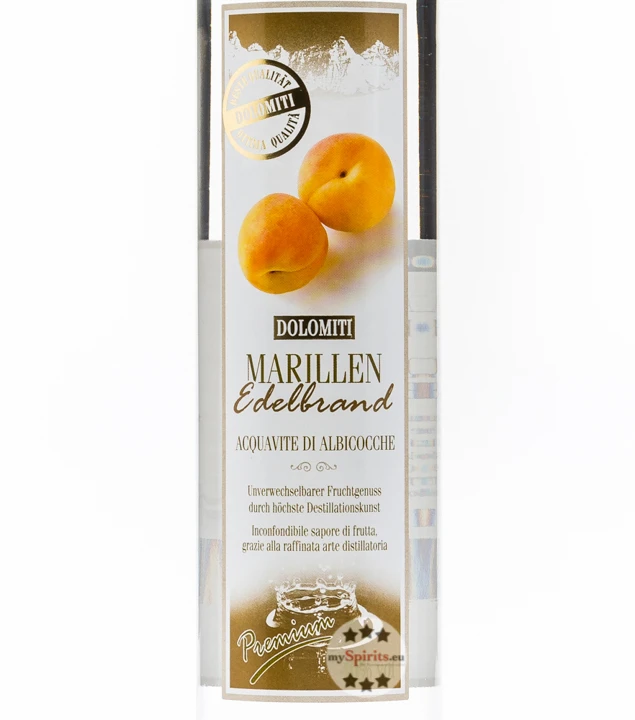 Dolomiti Marillen Edelbrand 0,5l 4 Dolomiti Marillen Edelbrand 0,5l – Bild 2