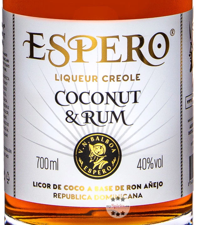 Espero Coconut & Rum Likör 5 Espero Coconut & Rum Likör – Bild 3