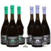 Fassbind 3 X Vielle Porie & 3 X Vieille Prune + Glas -Getränke Geschäft fassbind kombi 6er pack 3 vieille poire 3 vieille prune myspirits glas neu