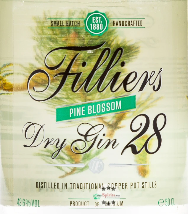 Filliers Dry Gin 28 Pine Blossom 4 Filliers Dry Gin 28 Pine Blossom – Bild 2
