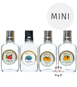 Prinz Flachmann 4er Set Obstschnäpse 40 %-ig