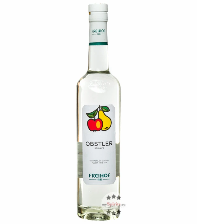Freihof Obstler Schnaps 0,5l 3 Freihof Obstler Schnaps 0,5l