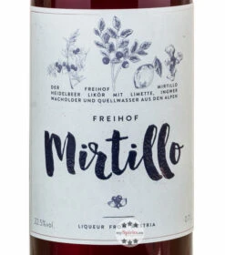 Freihof Mirtillo -Getränke Geschäft freihof mirtillo liqueur 07 3