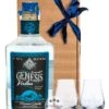 Genesis Vodka Geschenkset Mit 2 Gläsern -Getränke Geschäft genesis vodka 07 l 2 nosing glas 3