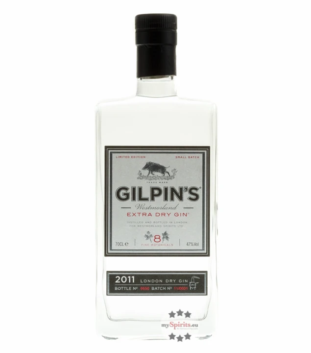 Gilpin's Westmorland Extra Dry Gin 3 Gilpin's Westmorland Extra Dry Gin